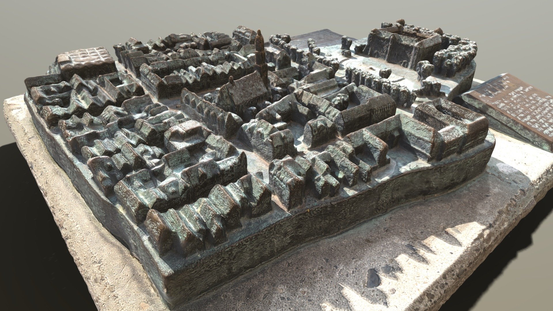 A Model of a model of the City of Celle — Sketchfab embed 3D viewer