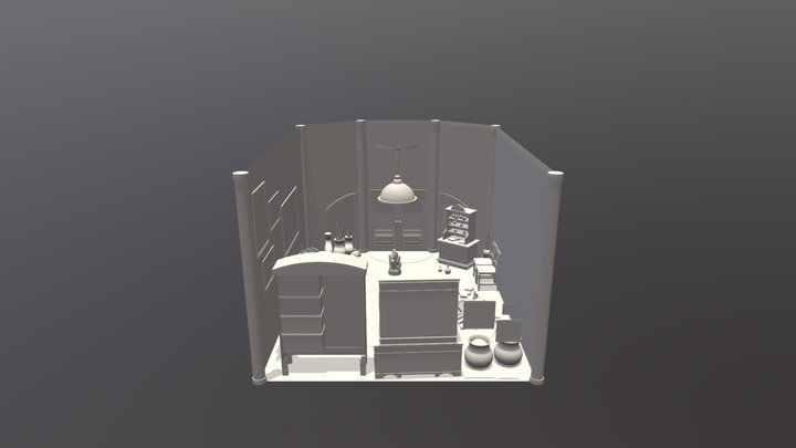 Diploma Highpoly Sketchfab 3D Model