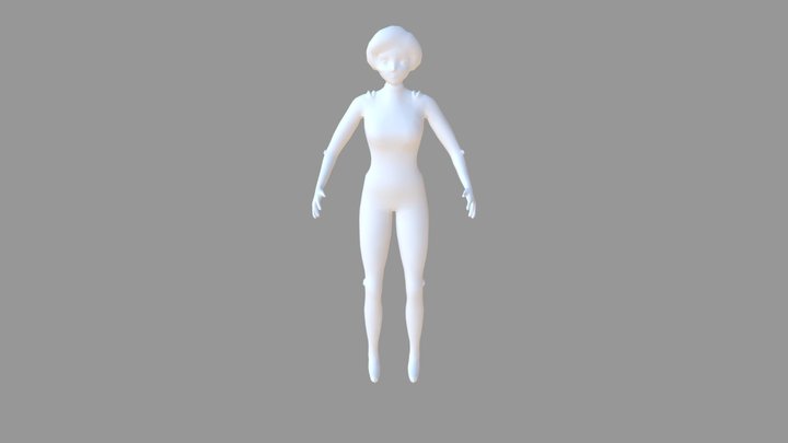 Alex Low poly 3D Model