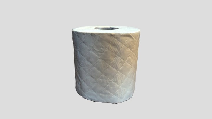 Toilet Roll 3D Model