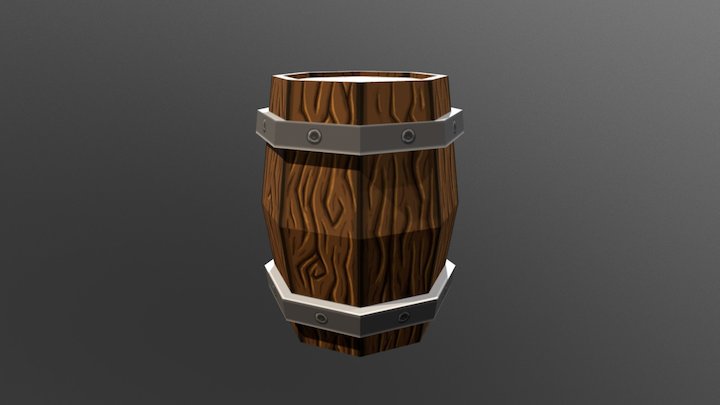Barrel2 3D Model