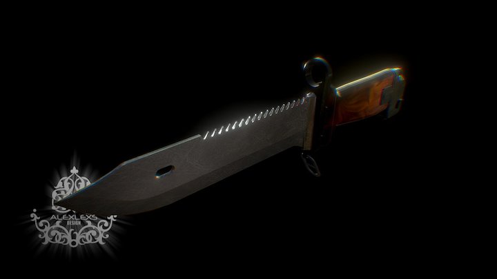 штык – Free 3D Model STL