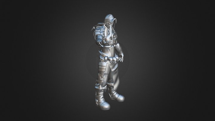 Cool guy Nero the necro 3D Model