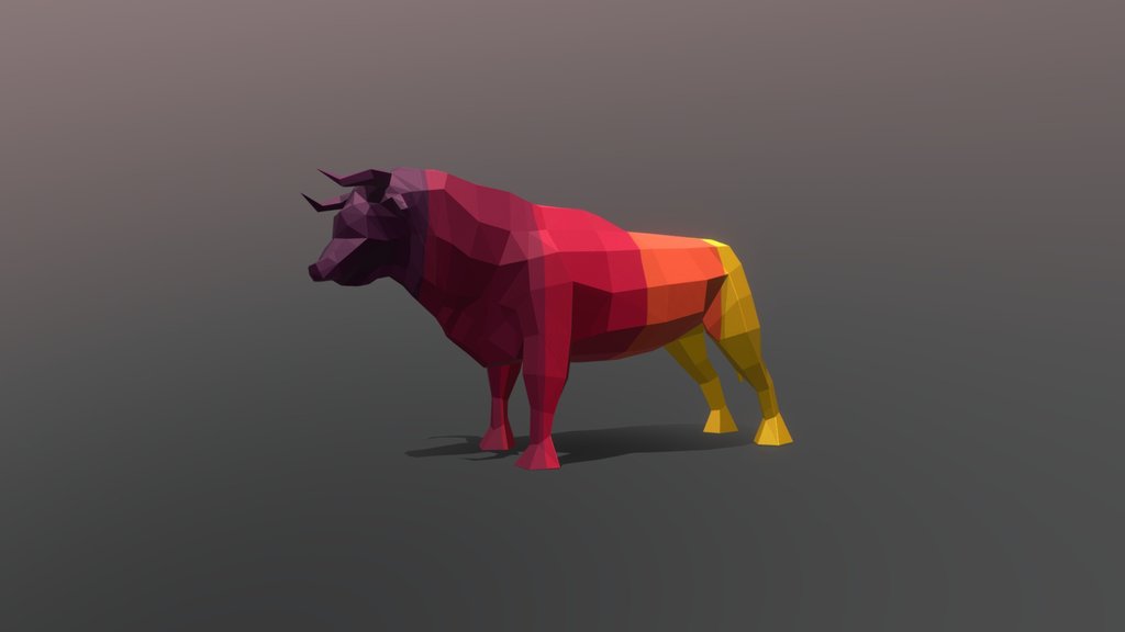 Low Poly Bull