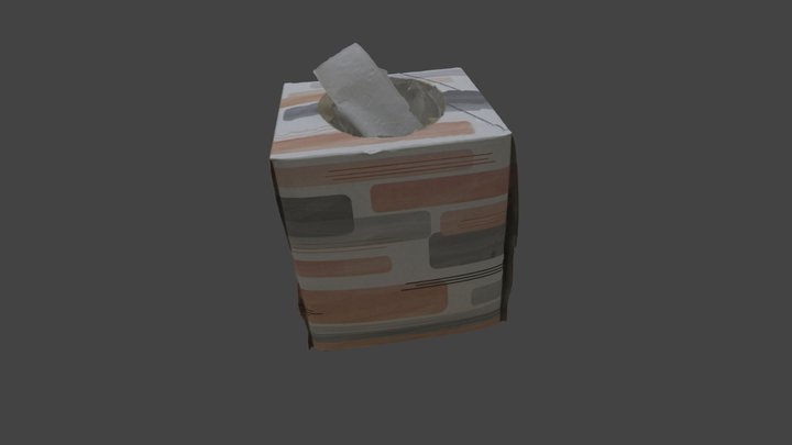 Kleenex Box 3D Model