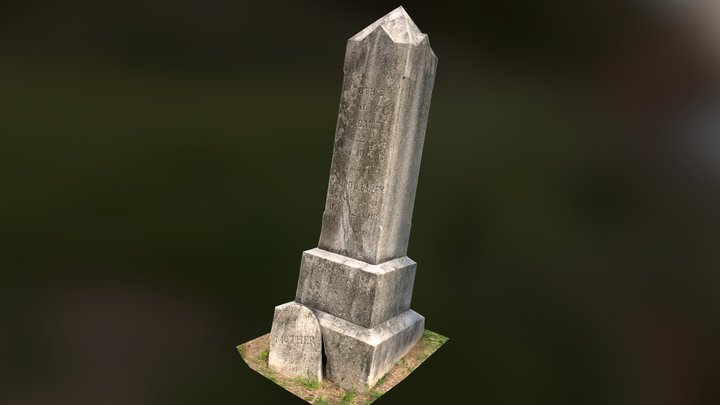 Mother's grave 3D Model