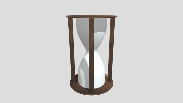 Amateur Hourglass 3D Model
