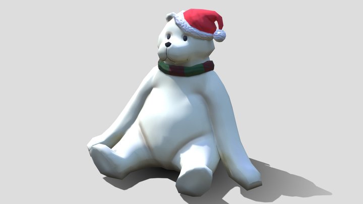 Holiday Bear - The Sims Online 3D Model