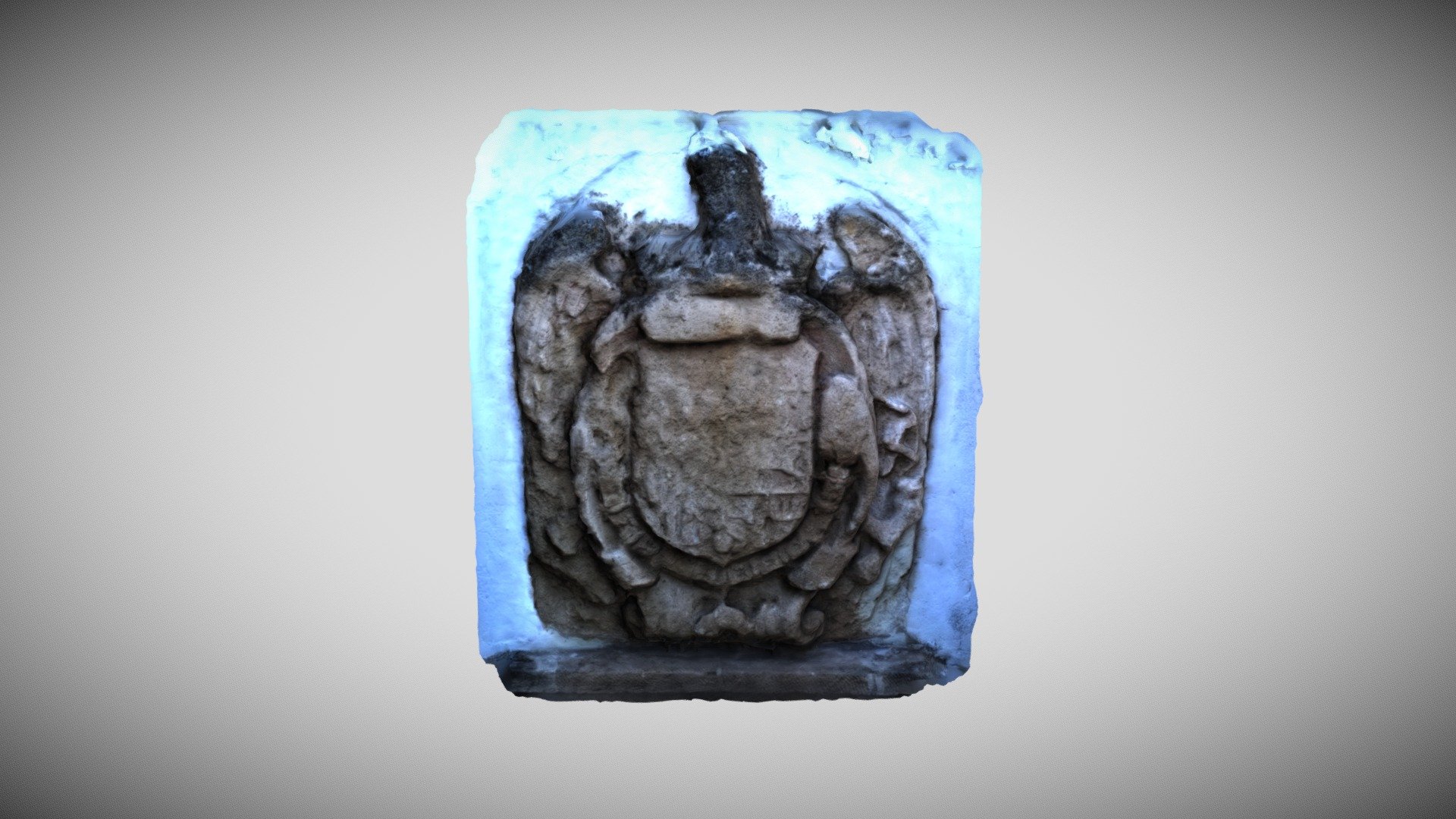 Blasón Carlos I Alhama de Granada.
