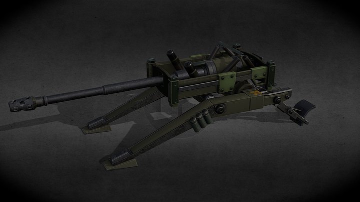 Howitzer_New 3D Model