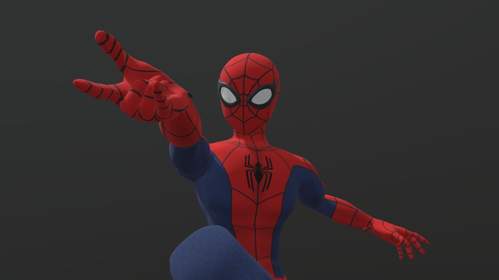 Spider man - A 3D model collection by Red32 (@teletele1204) - Sketchfab
