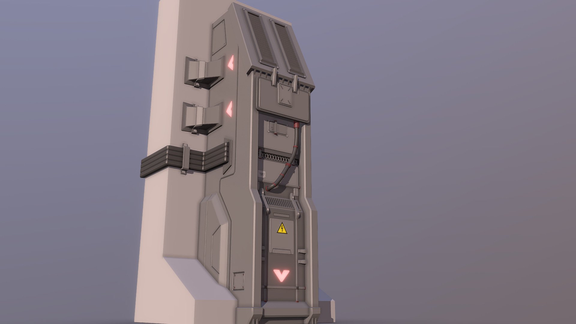 Sci-fi Generator - Download Free 3D Model By Eh (@Just_Eh) [685fc34 ...