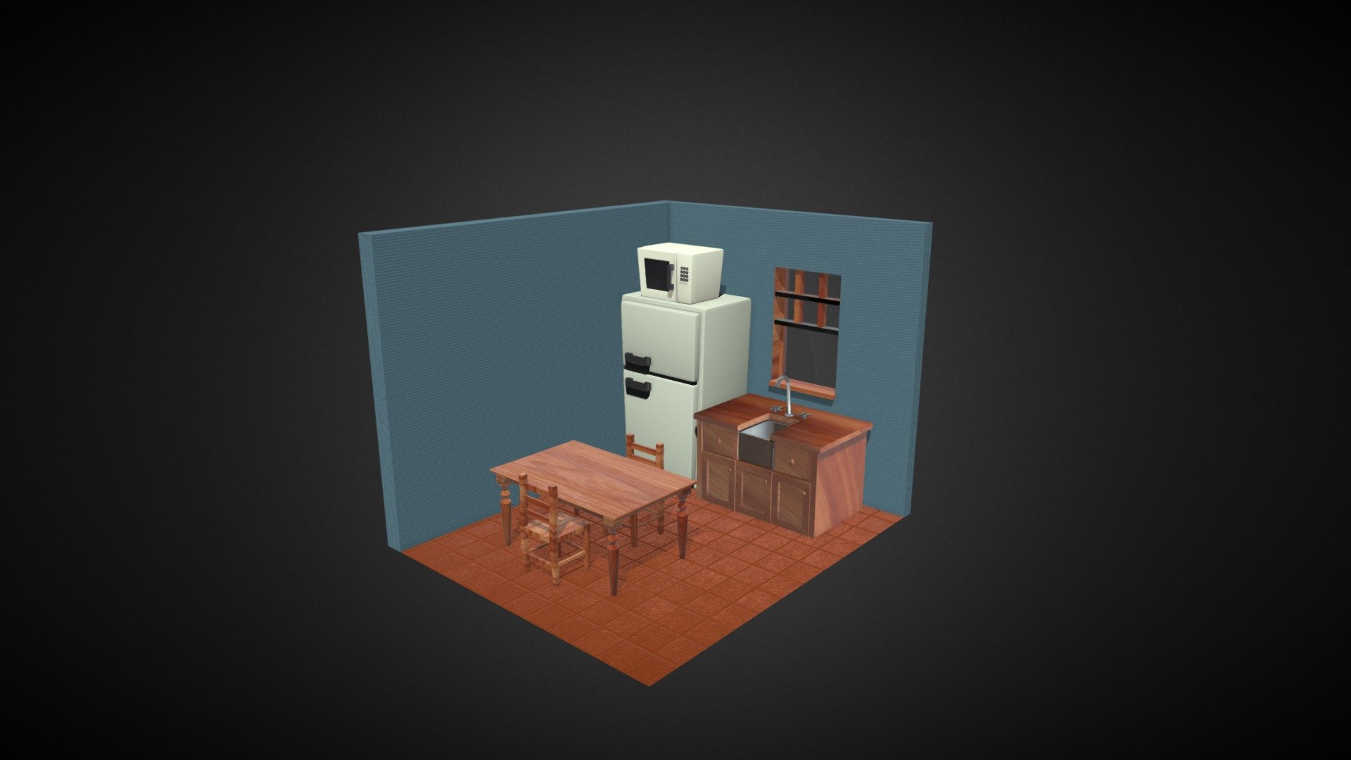 Kitchen Diorama
