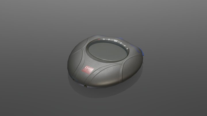 Stopwatch 3D Model
