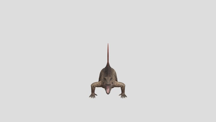 Dimetrodon 3D Model