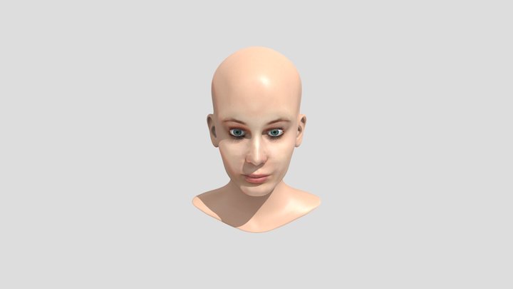 Female Young 3D Model