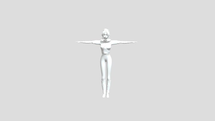 Yoruichi 3D Model