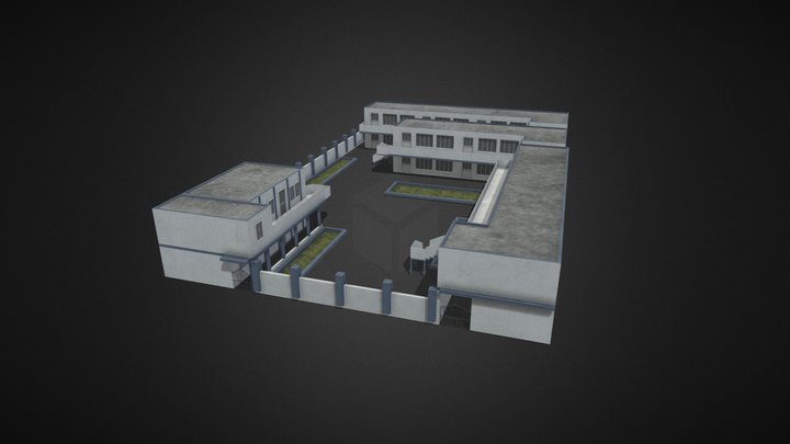 MX205 / Escuela Primaria - Elementary School 3D Model