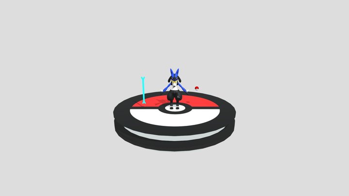 lucario 3D Model