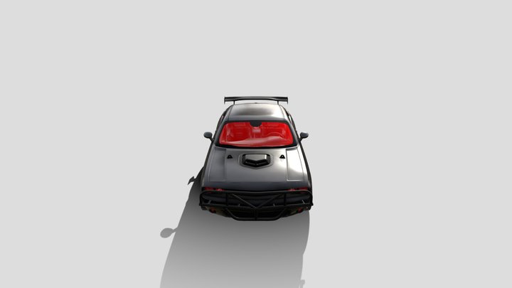 dodge-challenger-rt-wwwvecarzcom 3D Model