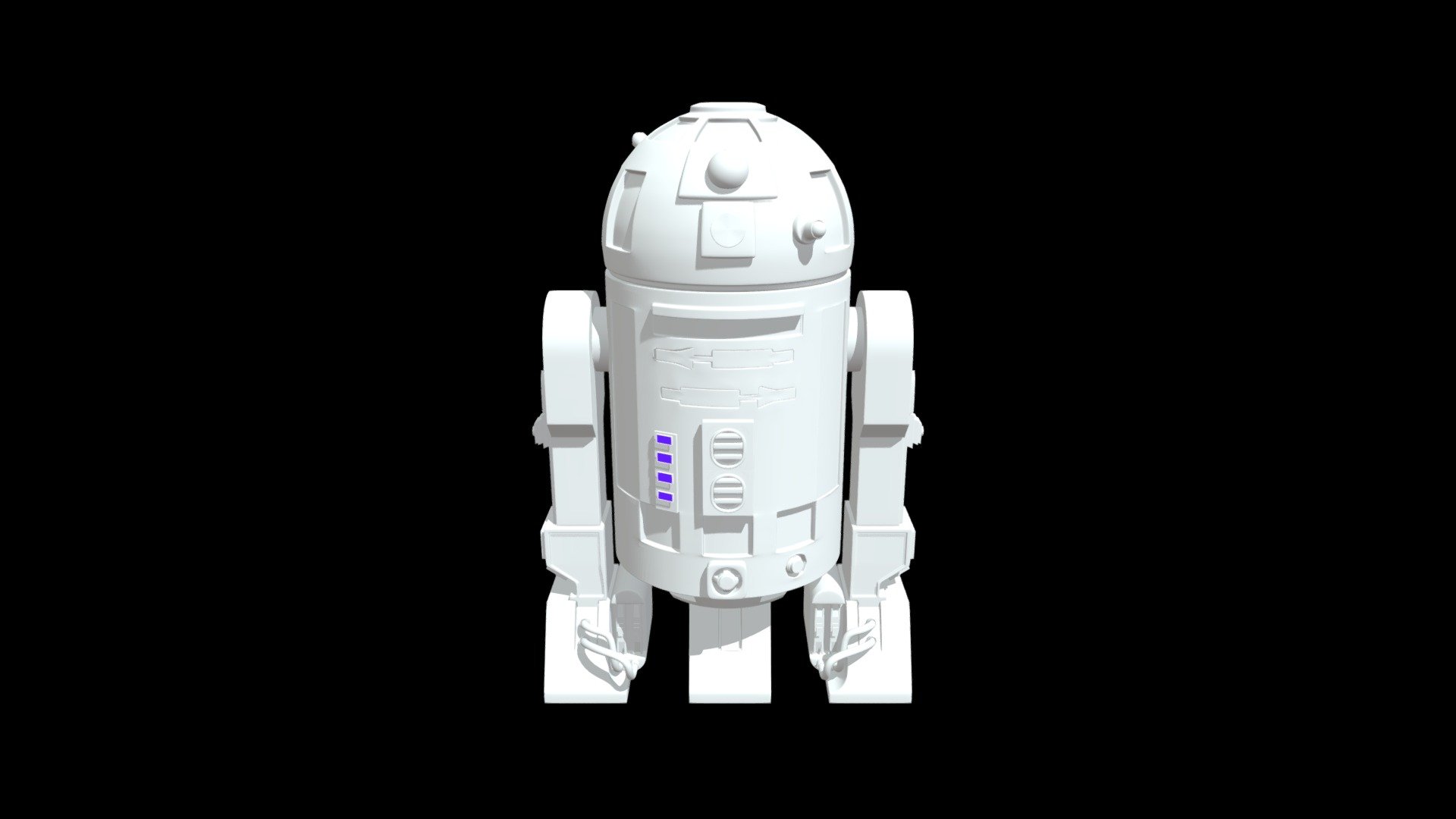 R2-D2 - 3D model by Kingdomcomefree2 [6862905] - Sketchfab