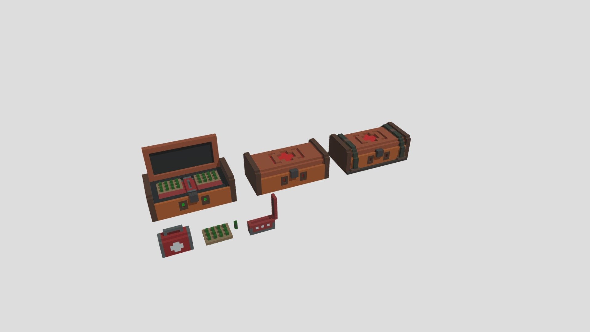 Medical Crate Set