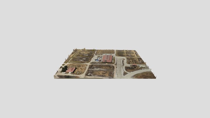 Abandoned Horse Track 3D Model