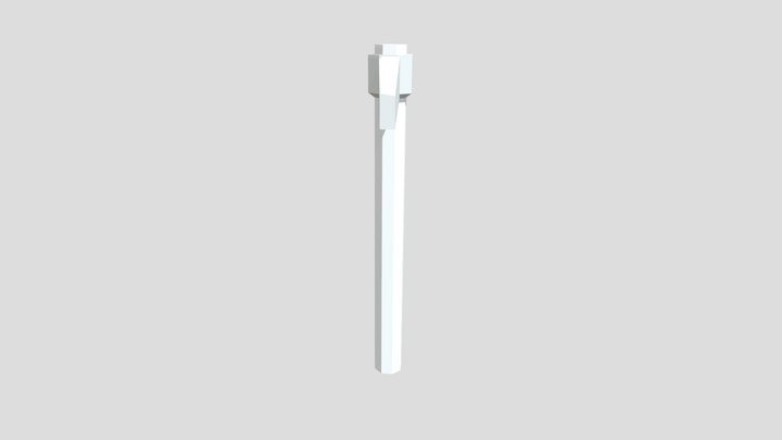 CLOUDS GORILLA HORROR PICKAXE 3D Model