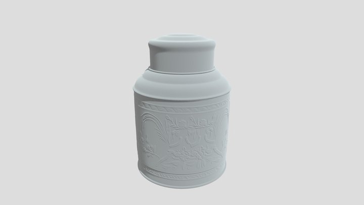 Tea Can 3D Model