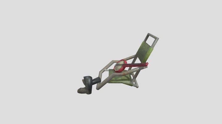 Forest Loner - 3 Simple props 3D Model