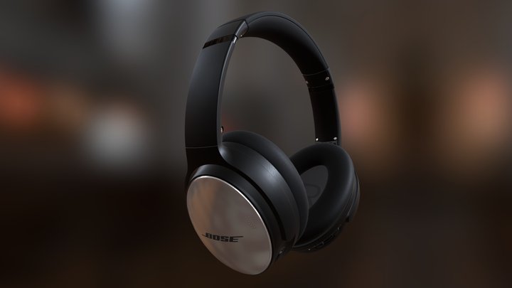 Auricular B Ose Blanco – Gratis 3D-model STL