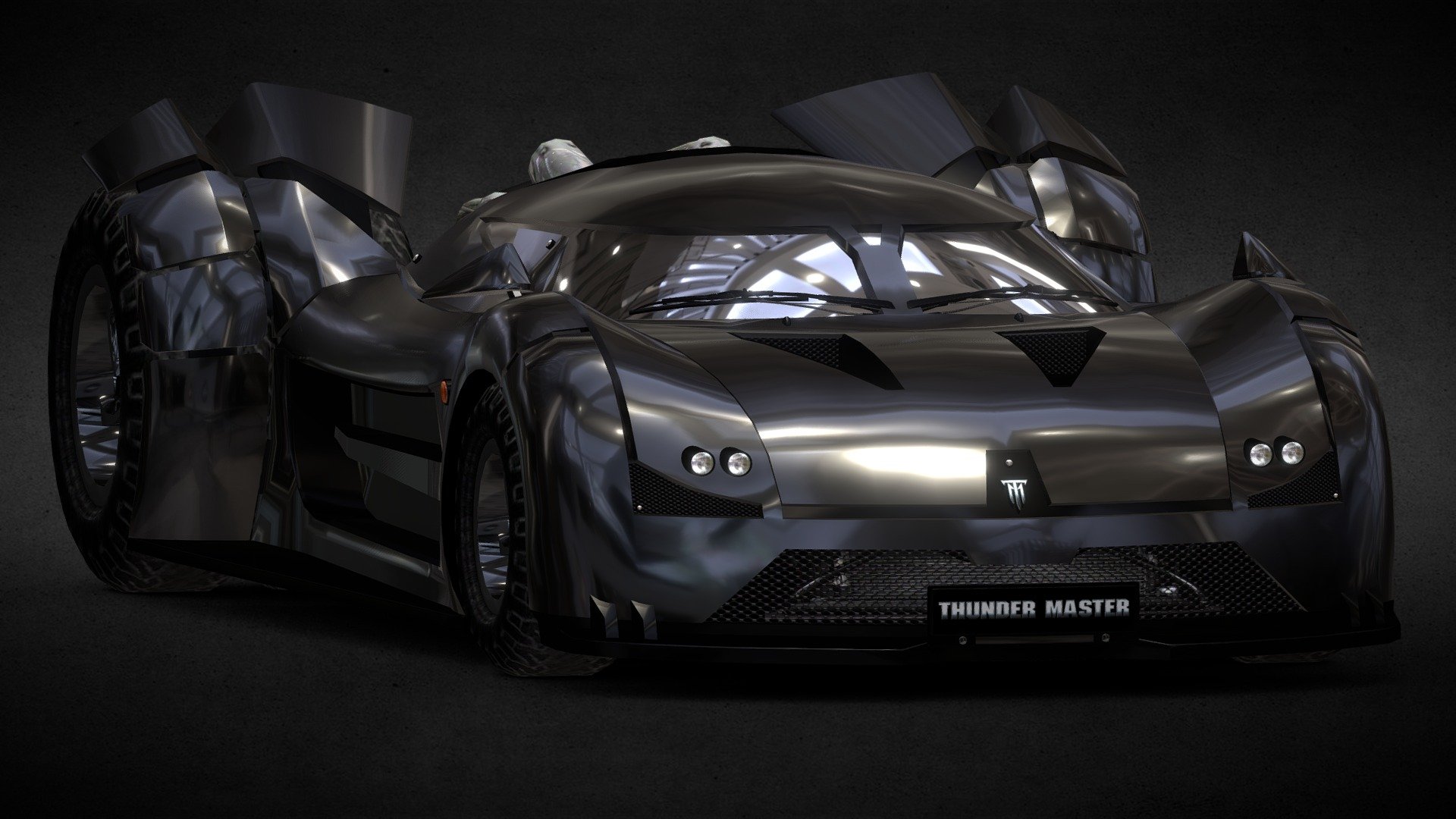 Thunder Master Hypercar Mark II By . - Download Free 3D model by  ᗩᒪE᙭. Kᗩ.🚗 (@.) [6865829]