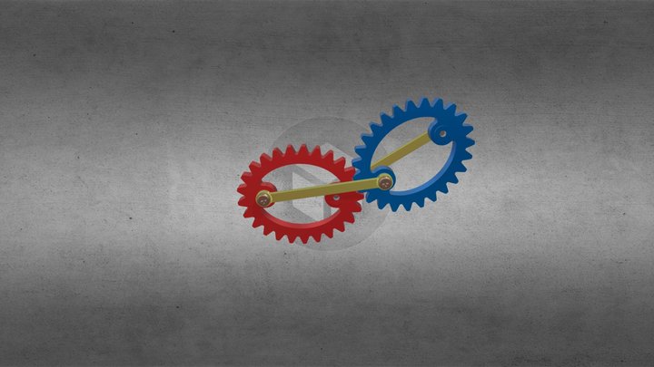 Crosslink Ellipse Gears I – Modelo 3D gratuito STL