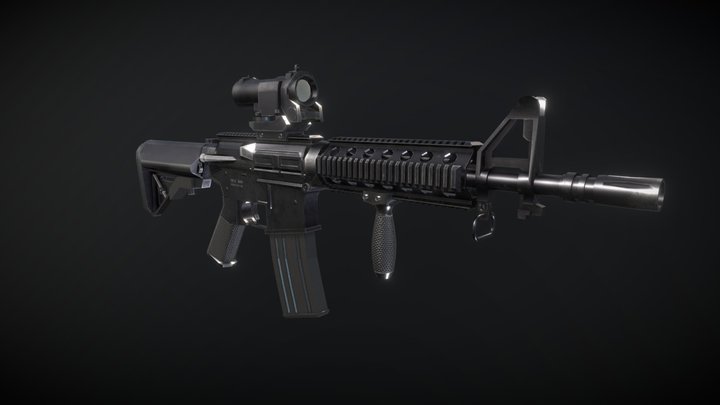 Fuzil AM 3D Model
