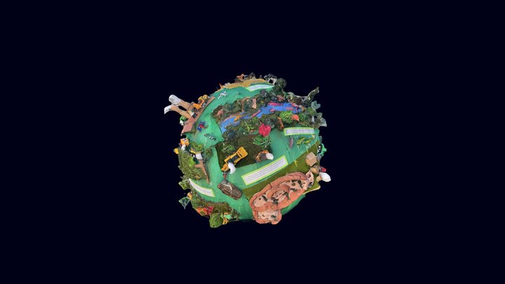 Amazon Rainforest 3D Model