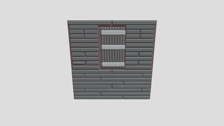 Old Wall 3D Model