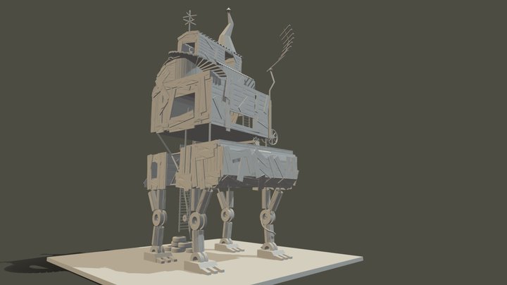 [Student work] Cabane-Tech 3D Model