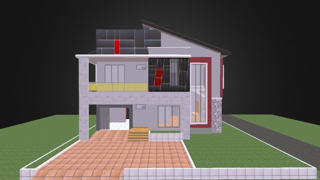 Urban Concept Design Shelter 3D Model