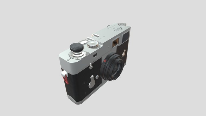 Leica M2 Summicron 35 3D Model