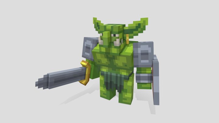 Goblin boss 3D Model