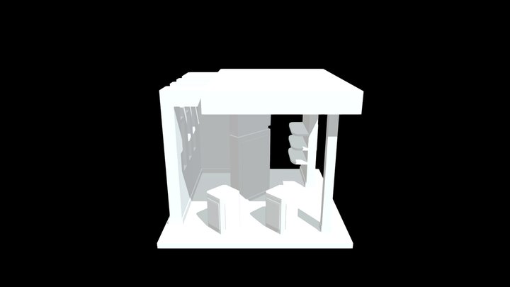 3D Demo Booth 2020 3D Model