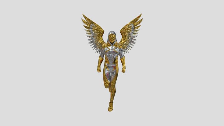 rage of an angel (jay) textured 3D Model