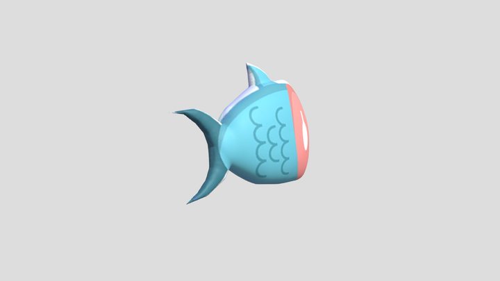 Ikan Tuna 3D Model