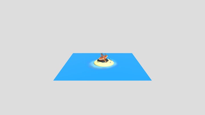 3DM Project 1 - Ship Model 3D Model