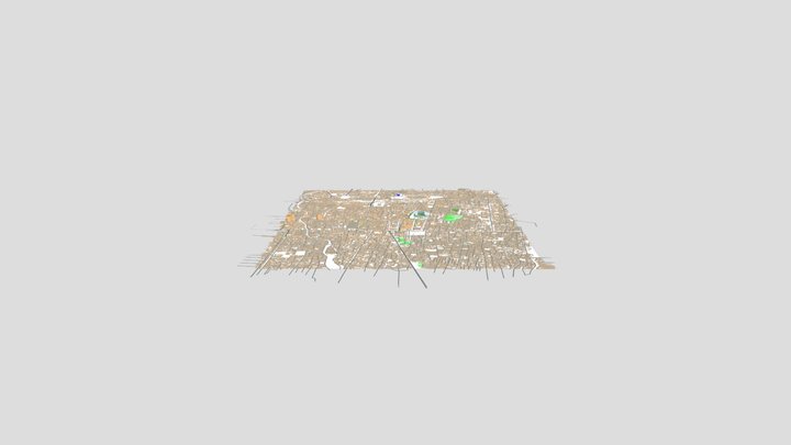 Stadion Mandalakrida_Davin Adiwidya S_PrakSurek 3D Model