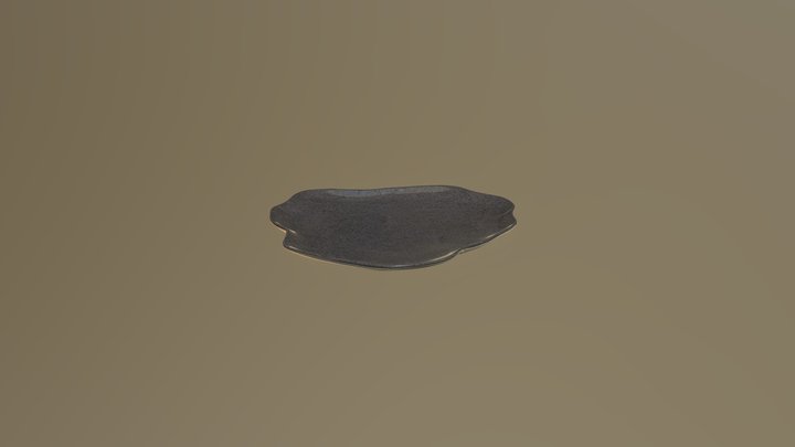 Sousplat_Cinza 3D Model