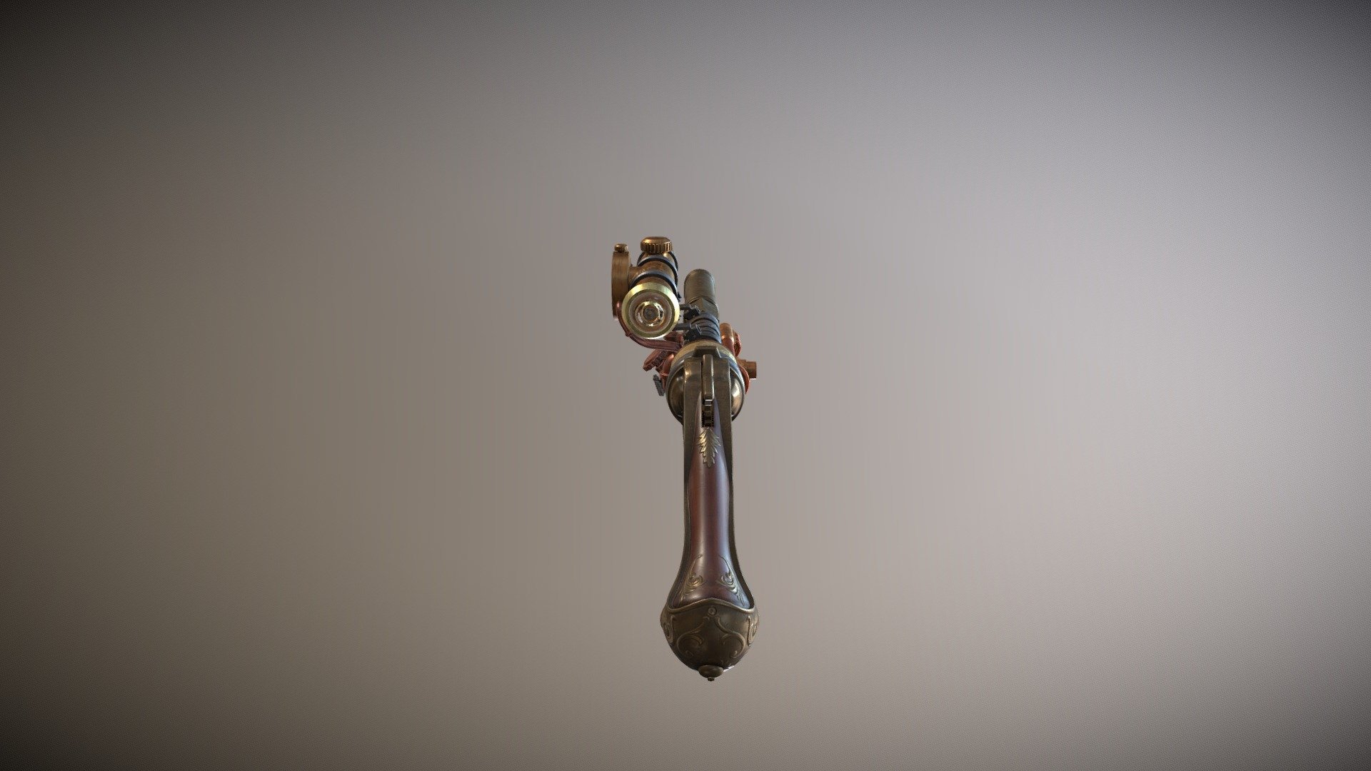 Steampunk Gun