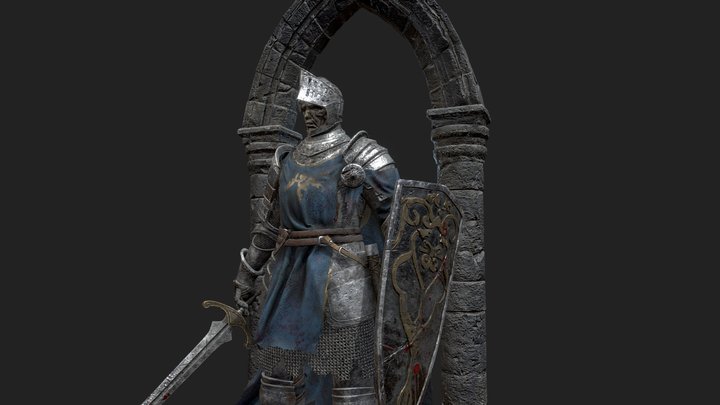 Dark Souls 3 - Lothric Knight Royal Guard 3D Model