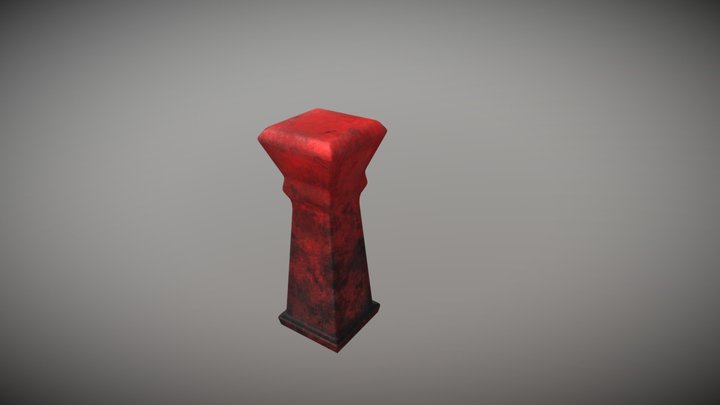 Pilier_Dark_Tower_Defense 3D Model