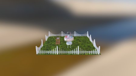 Tea Party 3D Model